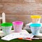28-Piece Spring DIY Flower Pot Craft Kit – Includes 16 Paint-Your-Own Flower Pots and 12 Colorful Markers, Perfect for Adult Craft Activities and Personalized Spring Décor